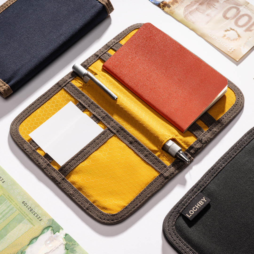 LOCHBY SIDEKICK WALLET (BROWN)