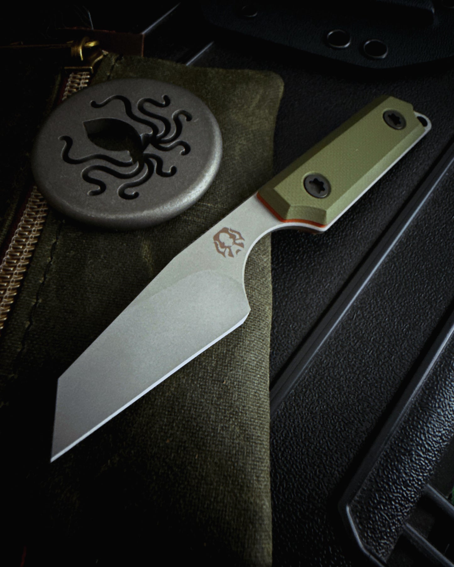 AWESOME HANK VANIR MAGNACUT (1.7" GLASS BEAD BLASTED STONEWASH)