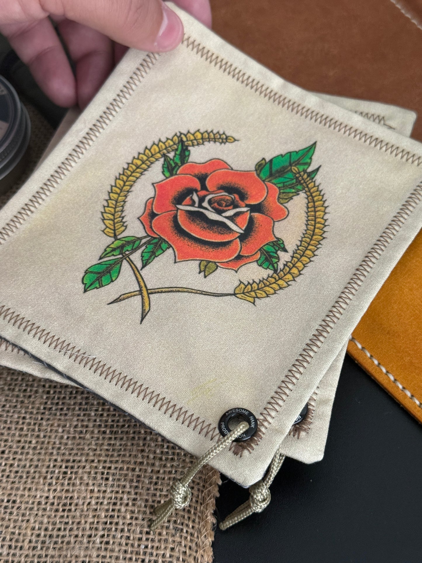 HOLD FAST HANDKERCHIEF + MONEY CLIP CARD WALLET