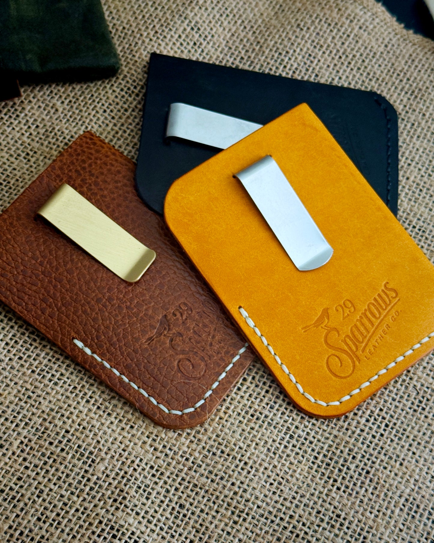 HOLD FAST HANDKERCHIEF + MONEY CLIP CARD WALLET