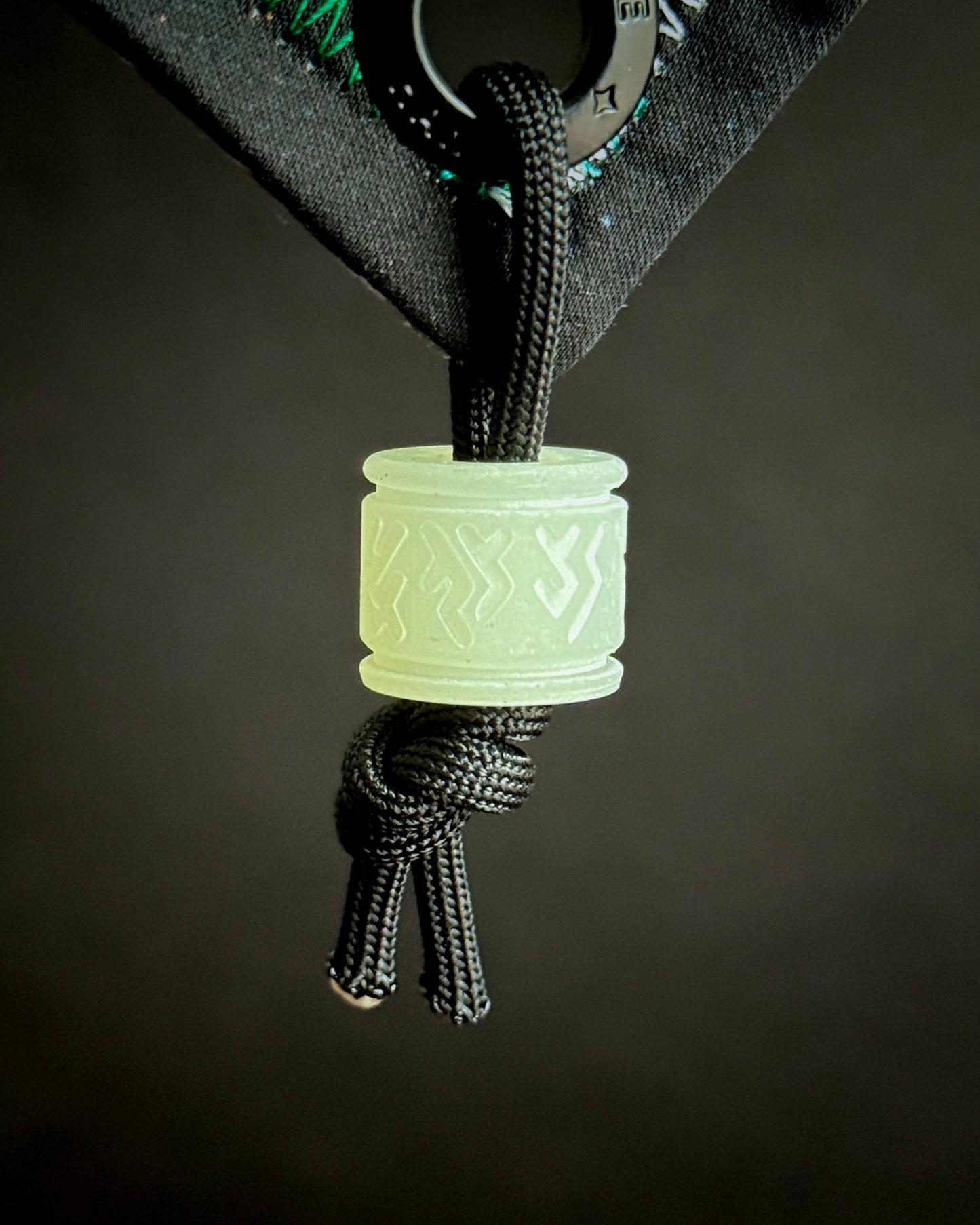 THE MARTIAN HANDKERCHIEF + GITD BEAD