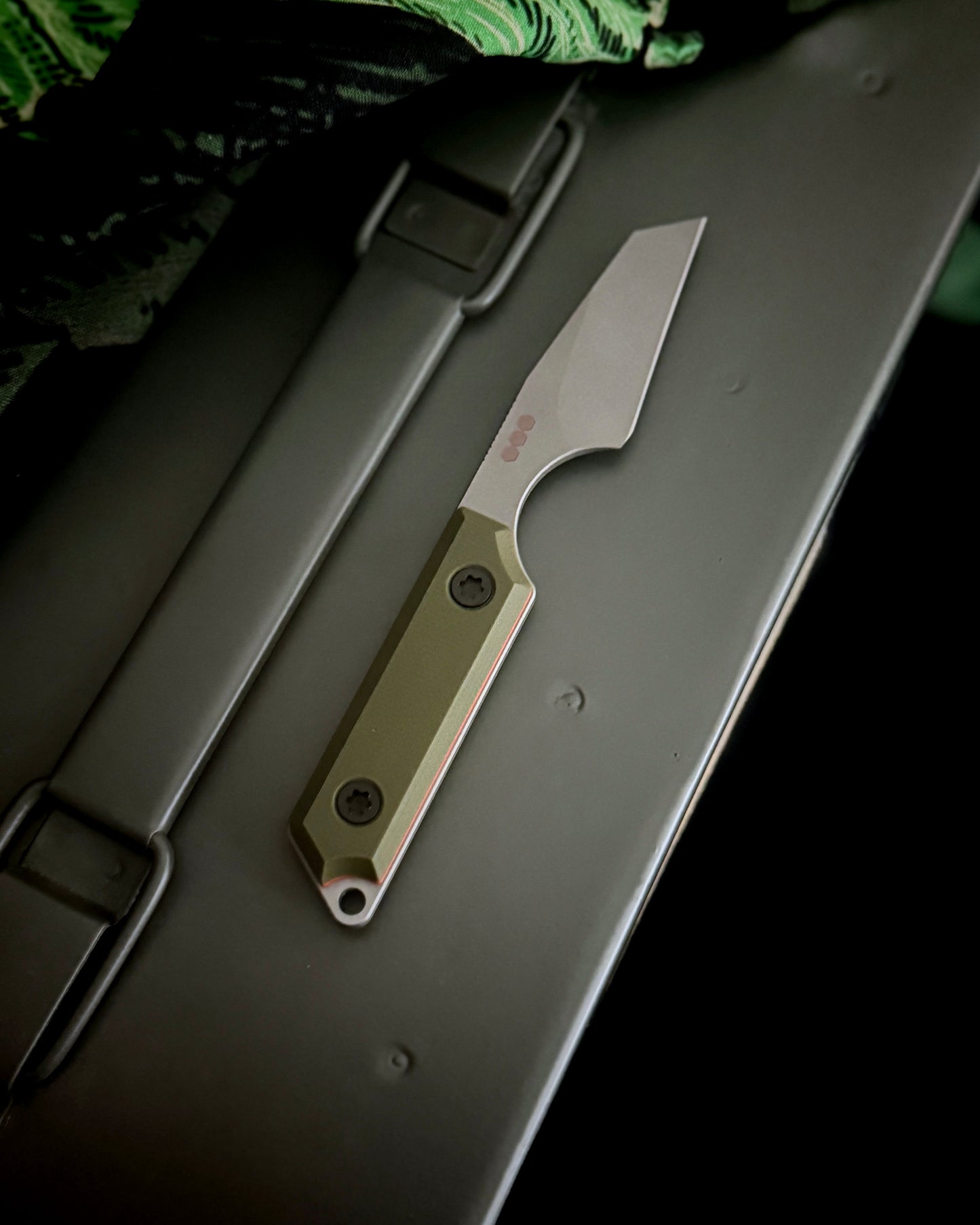 AWESOME HANK VANIR MAGNACUT (1.7" GLASS BEAD BLASTED STONEWASH)