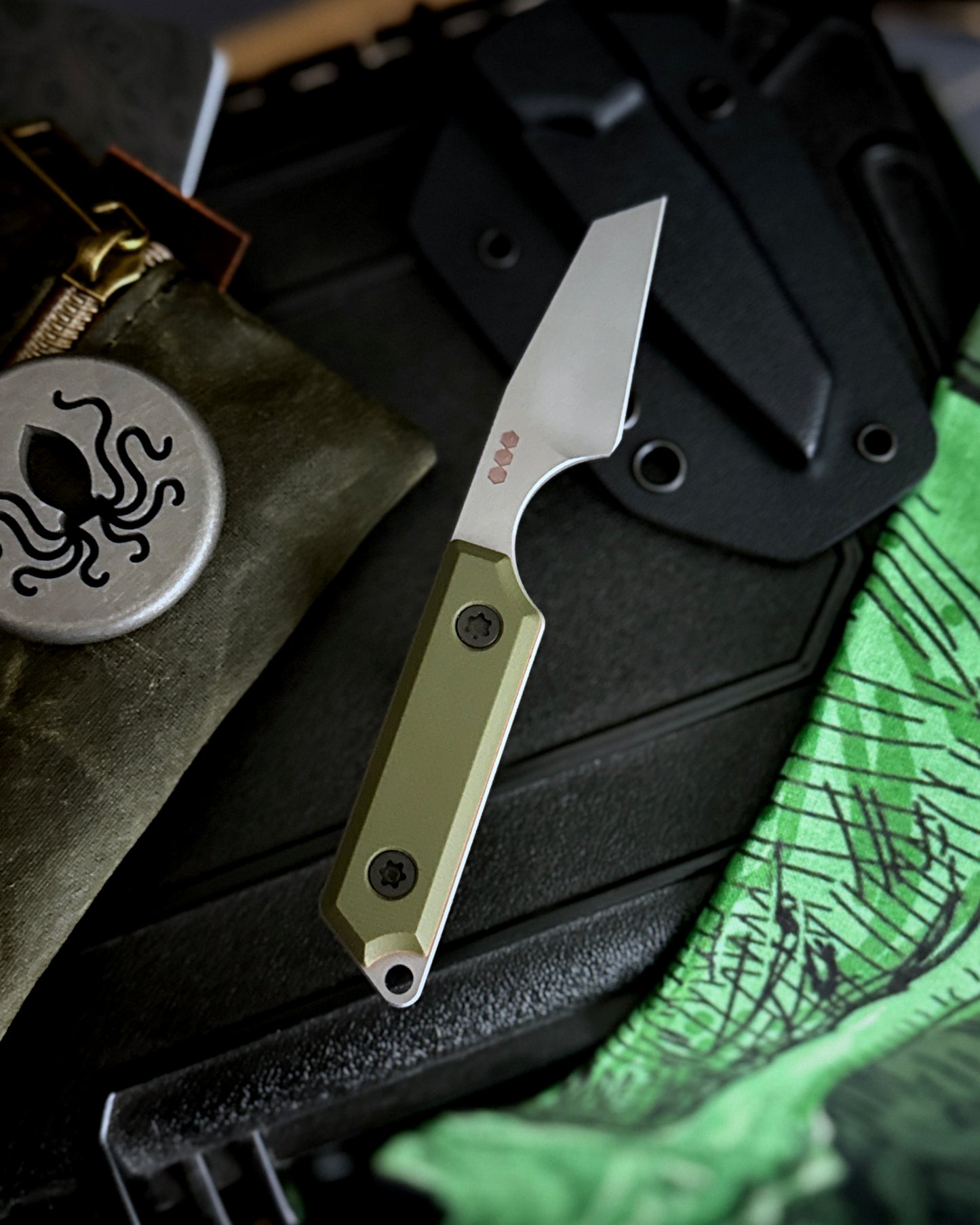 AWESOME HANK VANIR MAGNACUT (1.7" GLASS BEAD BLASTED STONEWASH)
