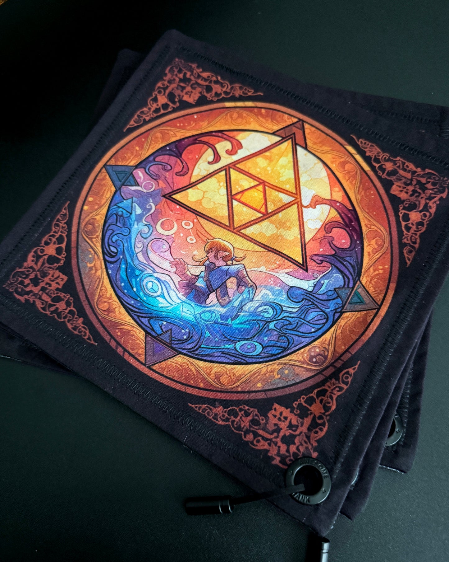 STAINED GLASS WILDS HANDKERCHIEF (XL)