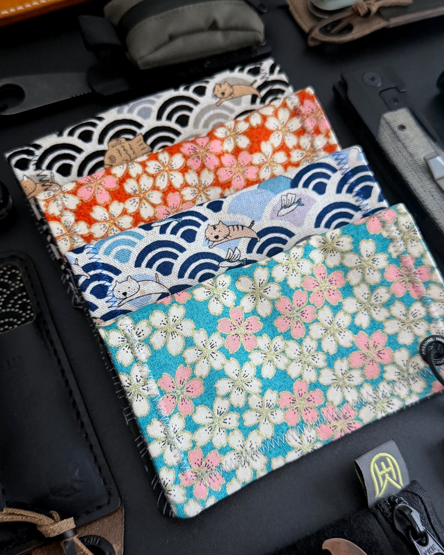 TINY SAKURA TURQUOISE HANDKERCHIEF (AHP)