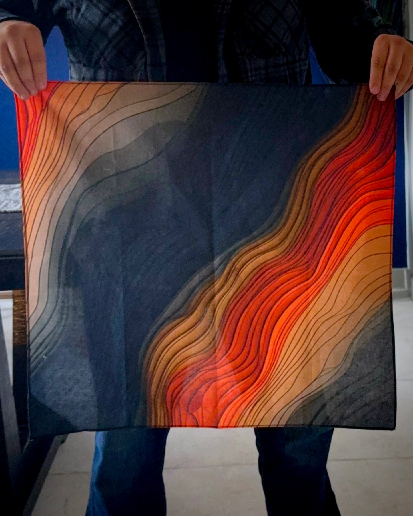 CANYON HANKDANA (22" x 22")