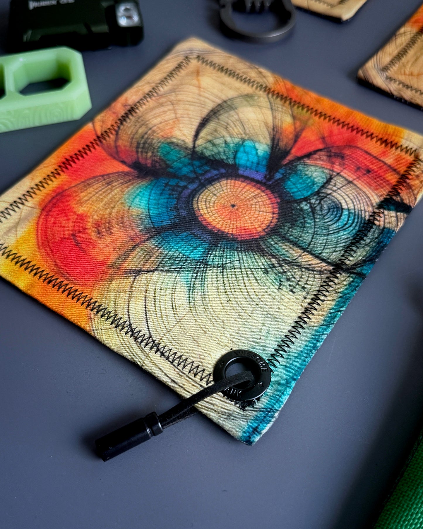 SPIRAL IMPLOSION HANDKERCHIEF