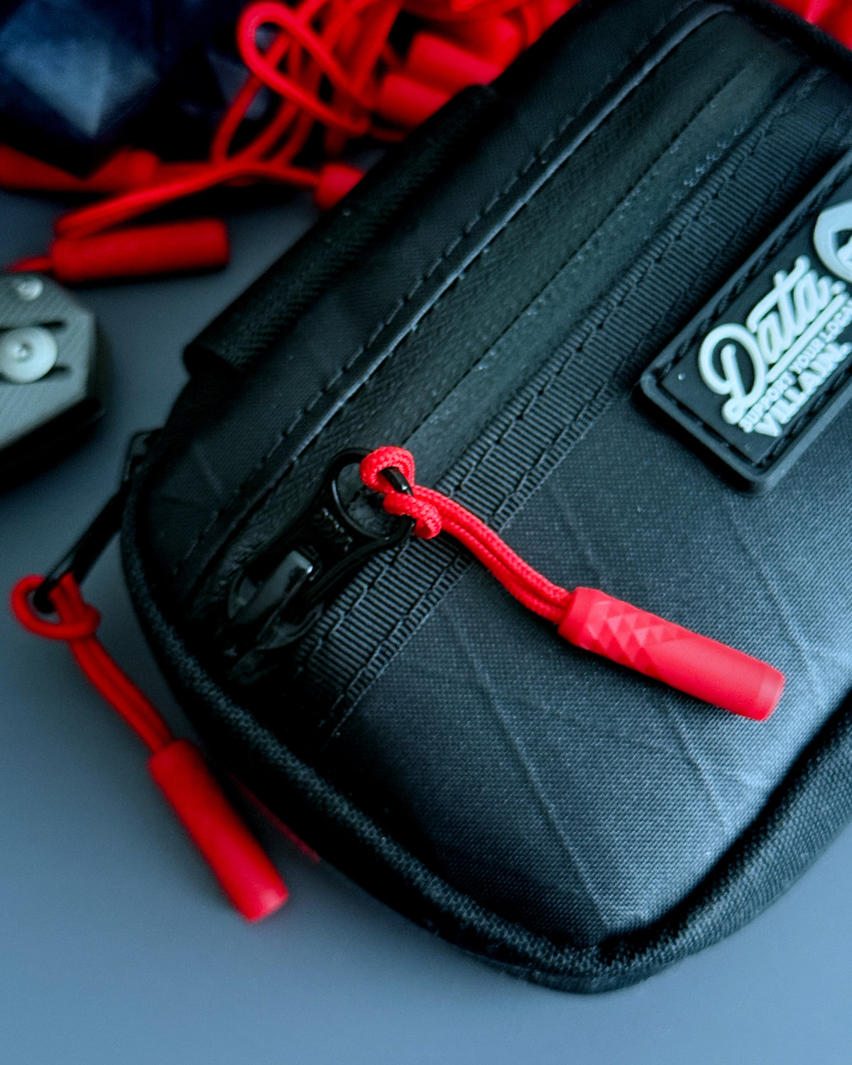 ZIPPER NUNCHUCKS 4-PACK (RED)
