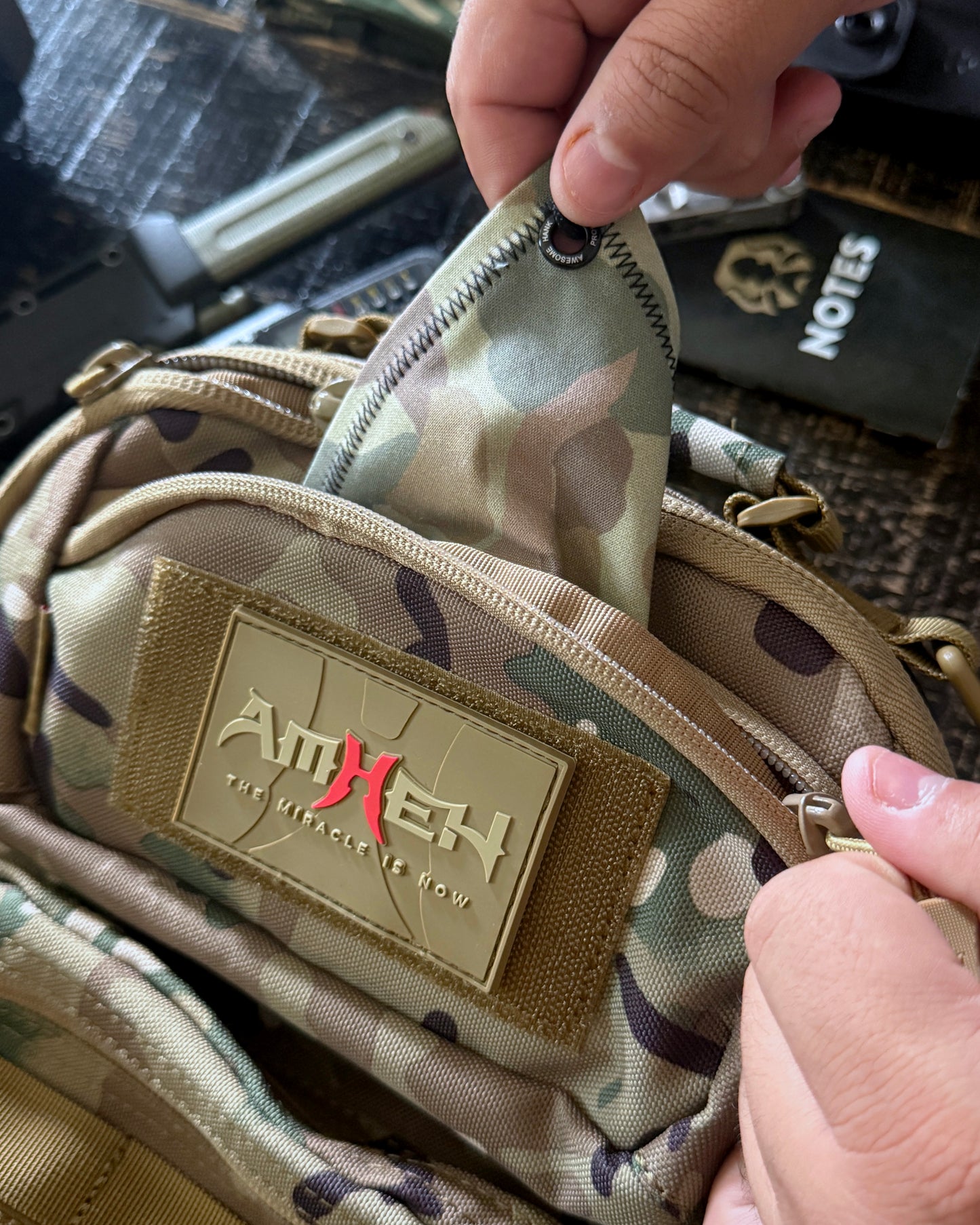 UNIFORM CAMO HANDKERCHIEF