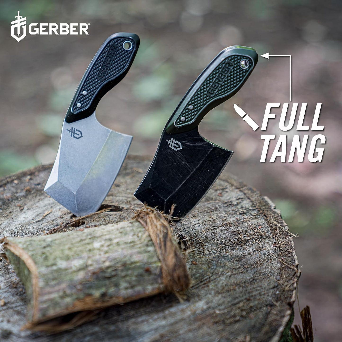 GERBER TRI-TIP CLEAVER GREEN