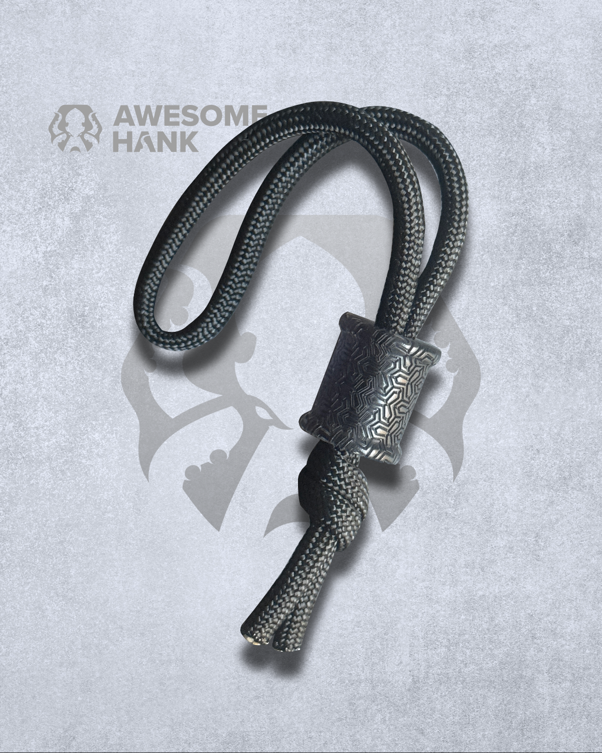 SMOKEY TRIAD BARREL BEAD