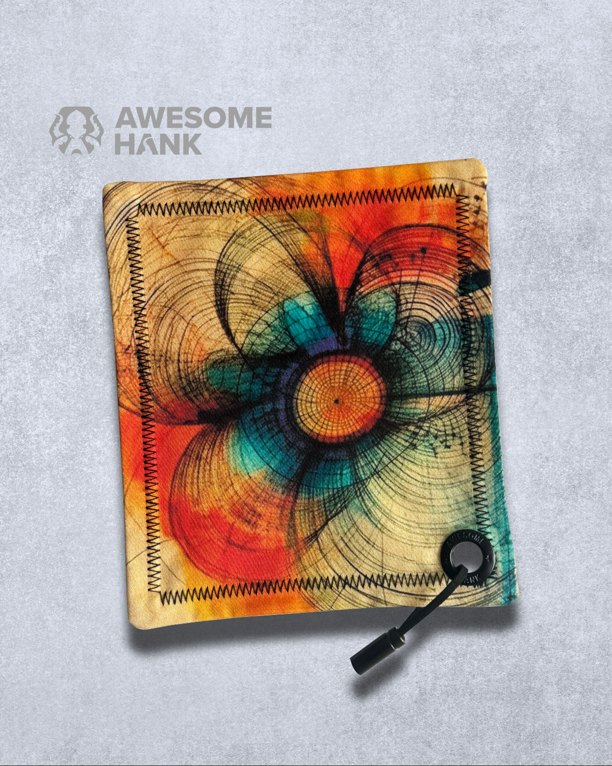 SPIRAL IMPLOSION HANDKERCHIEF
