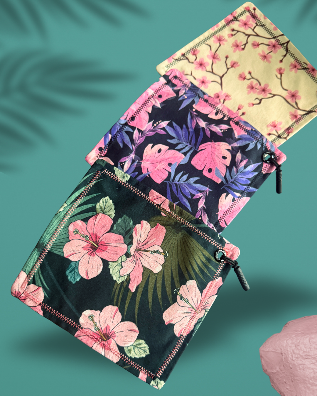 TROPICAL HIBISCUS HANK (MINI) - EDC HANK