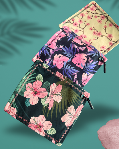 TROPICAL HIBISCUS HANK (MINI) - EDC HANK