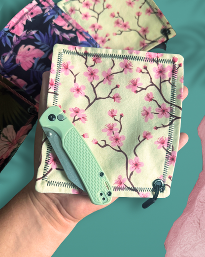 SAKURA FLOWERS HANDKERCHIEF (MINI) - EDC HANK