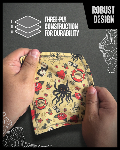 TURTLE SHELL HANDKERCHIEF (MINI) - EDC HANK