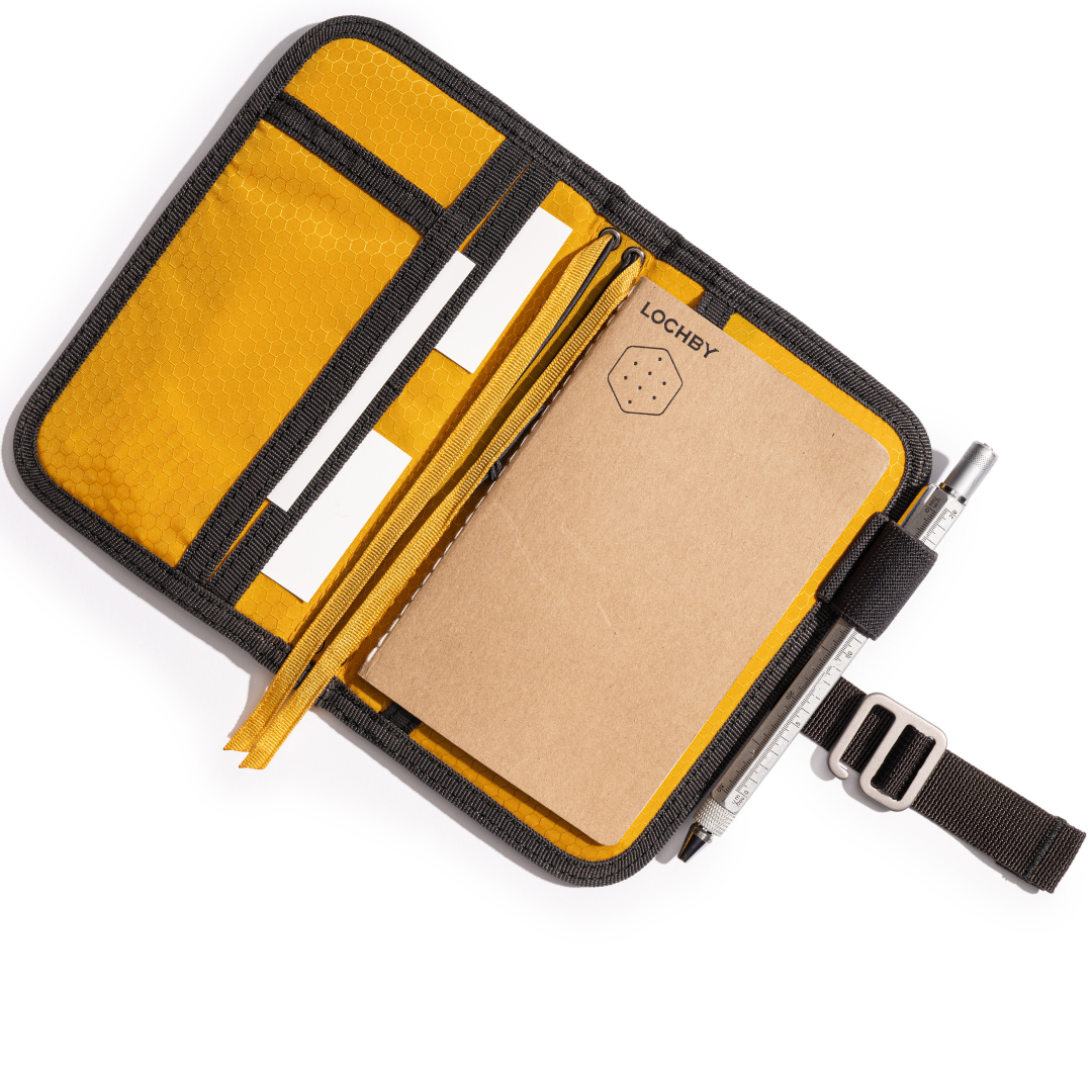 LOCHBY MINI FIELD JOURNAL (BLACK MULTICAM)