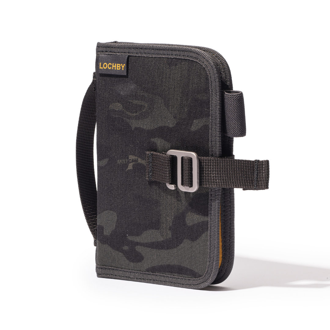 LOCHBY MINI FIELD JOURNAL (BLACK MULTICAM)