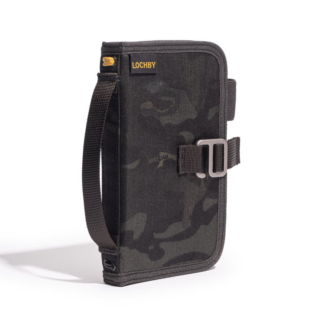 LOCHBY MINI FIELD JOURNAL (BLACK MULTICAM)