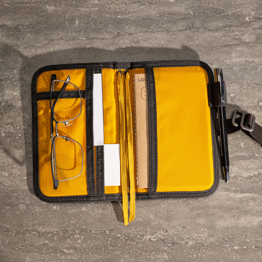 LOCHBY MINI FIELD JOURNAL (BLACK MULTICAM)