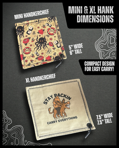 KING LEONIDAS HANDKERCHIEF (XL) - EDC HANK