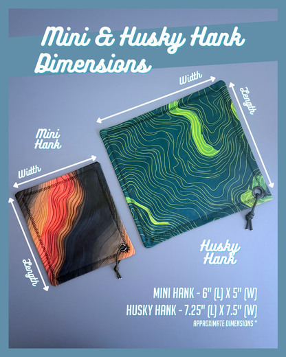 EBONY TOPO HANDKERCHIEF (MINI)