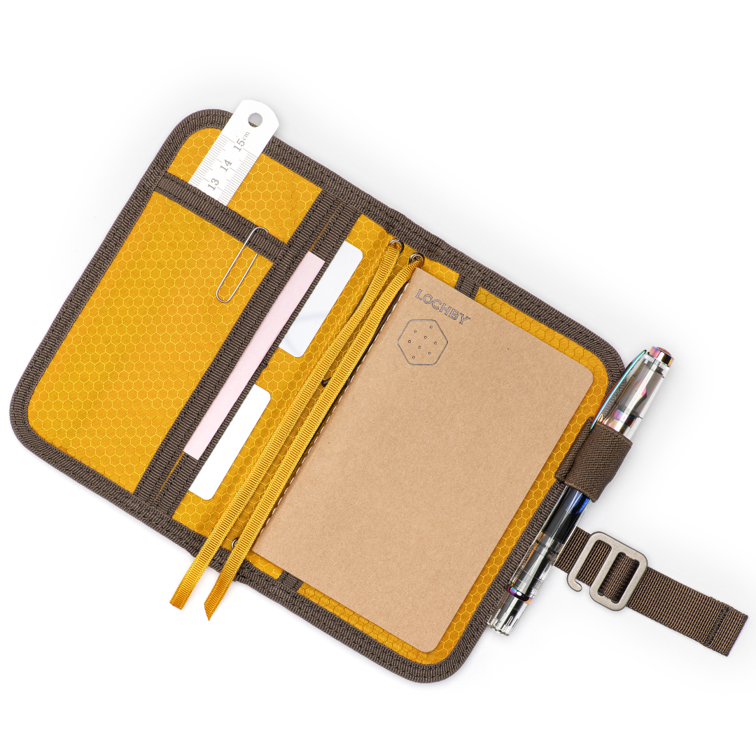 LOCHBY MINI FIELD JOURNAL (BROWN)