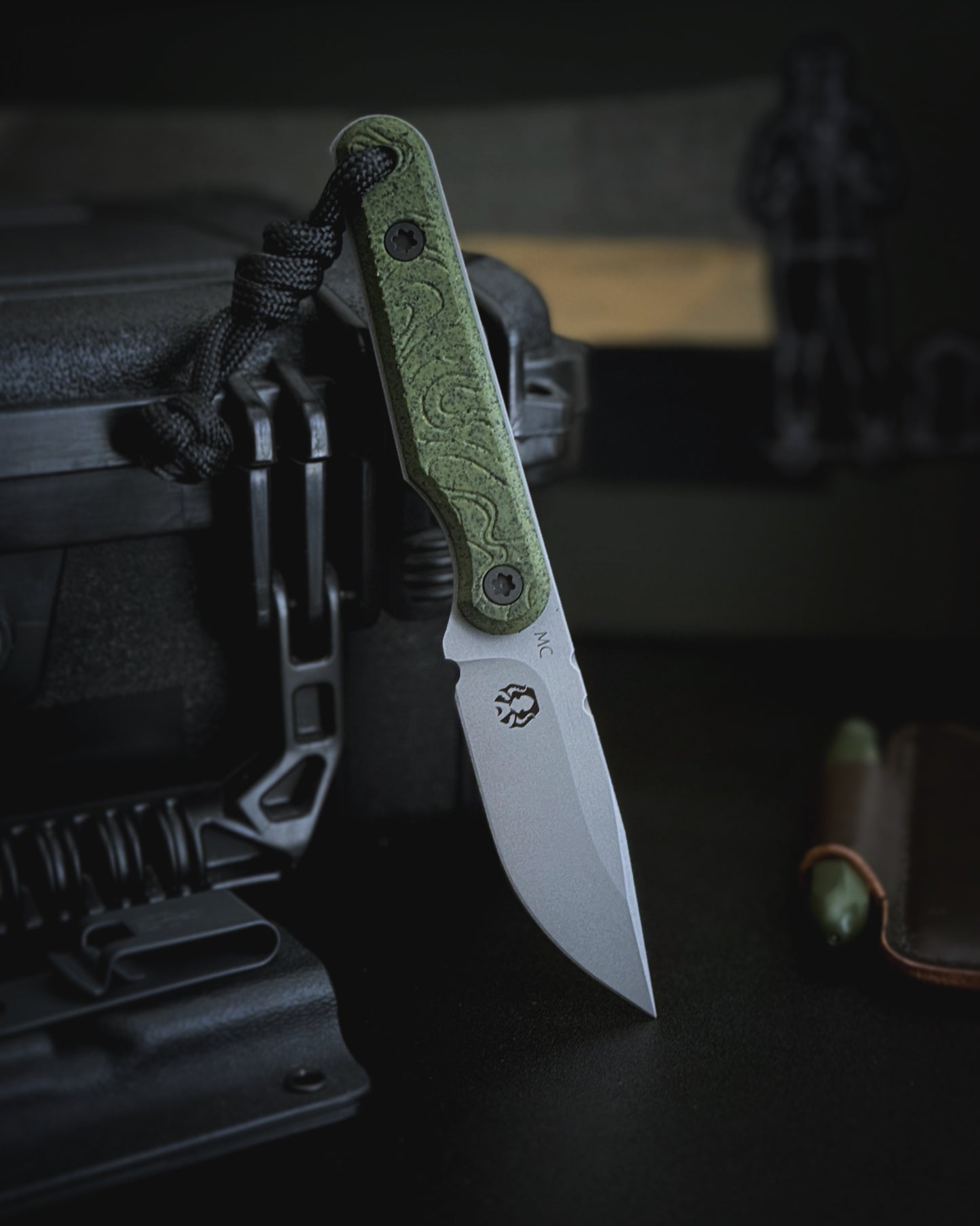 AWESOME HANK HYDRA MASTER OF THE SEA MAGNACUT (2.37" GLASS BEAD BLASTED STONEWASH)
