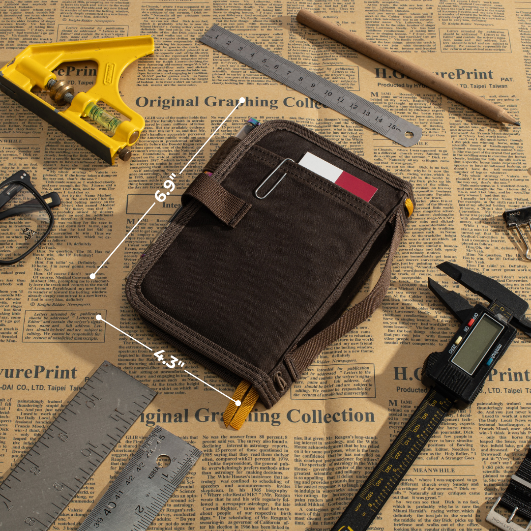 LOCHBY MINI FIELD JOURNAL (BROWN)