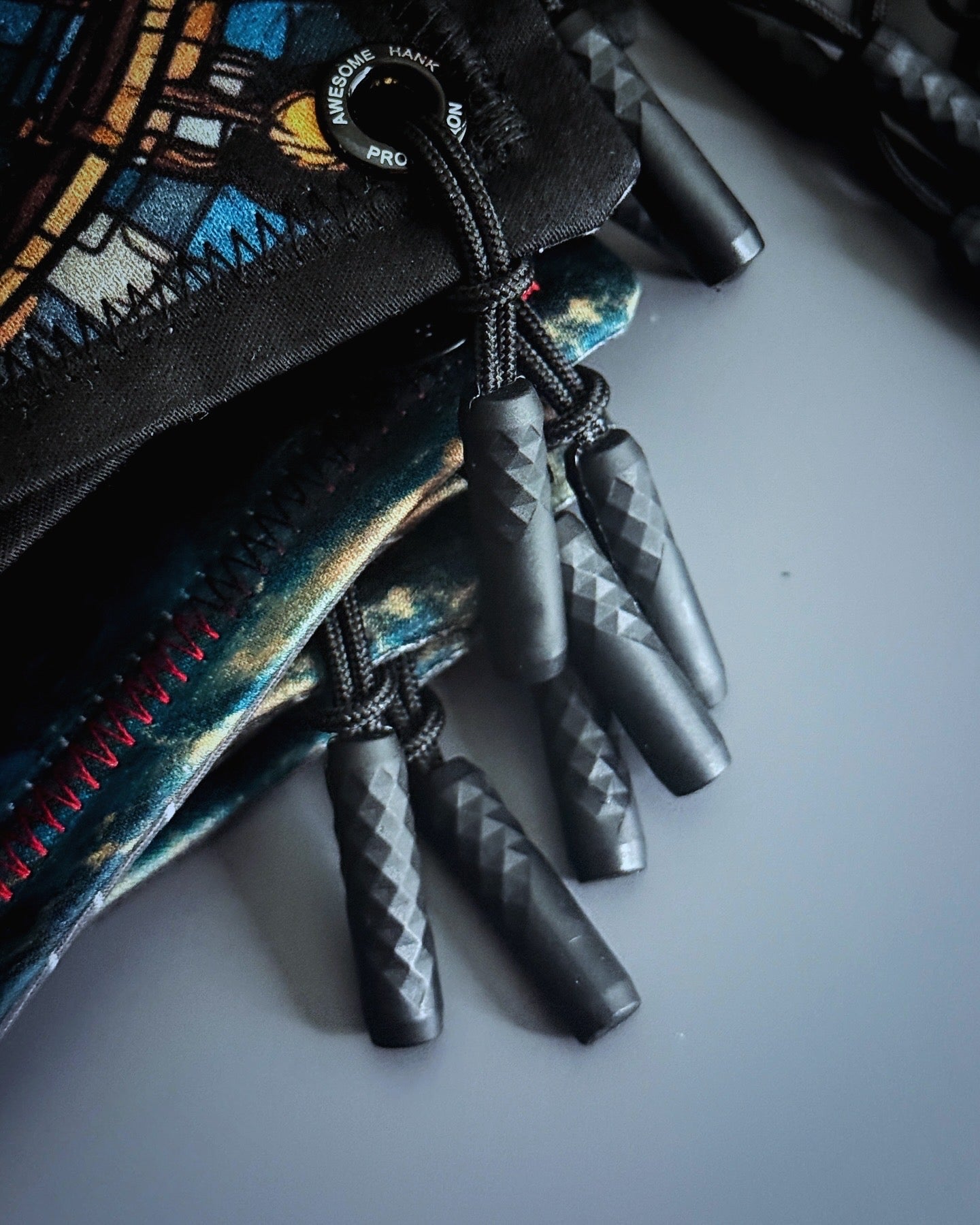 DIAMOND ZIPPER NUNCHUCK 4-PACK (COAL)