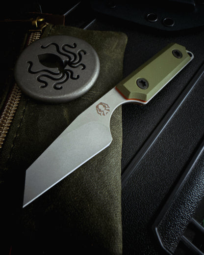 AWESOME HANK VANIR MAGNACUT (1.7" GLASS BEAD BLASTED STONEWASH)