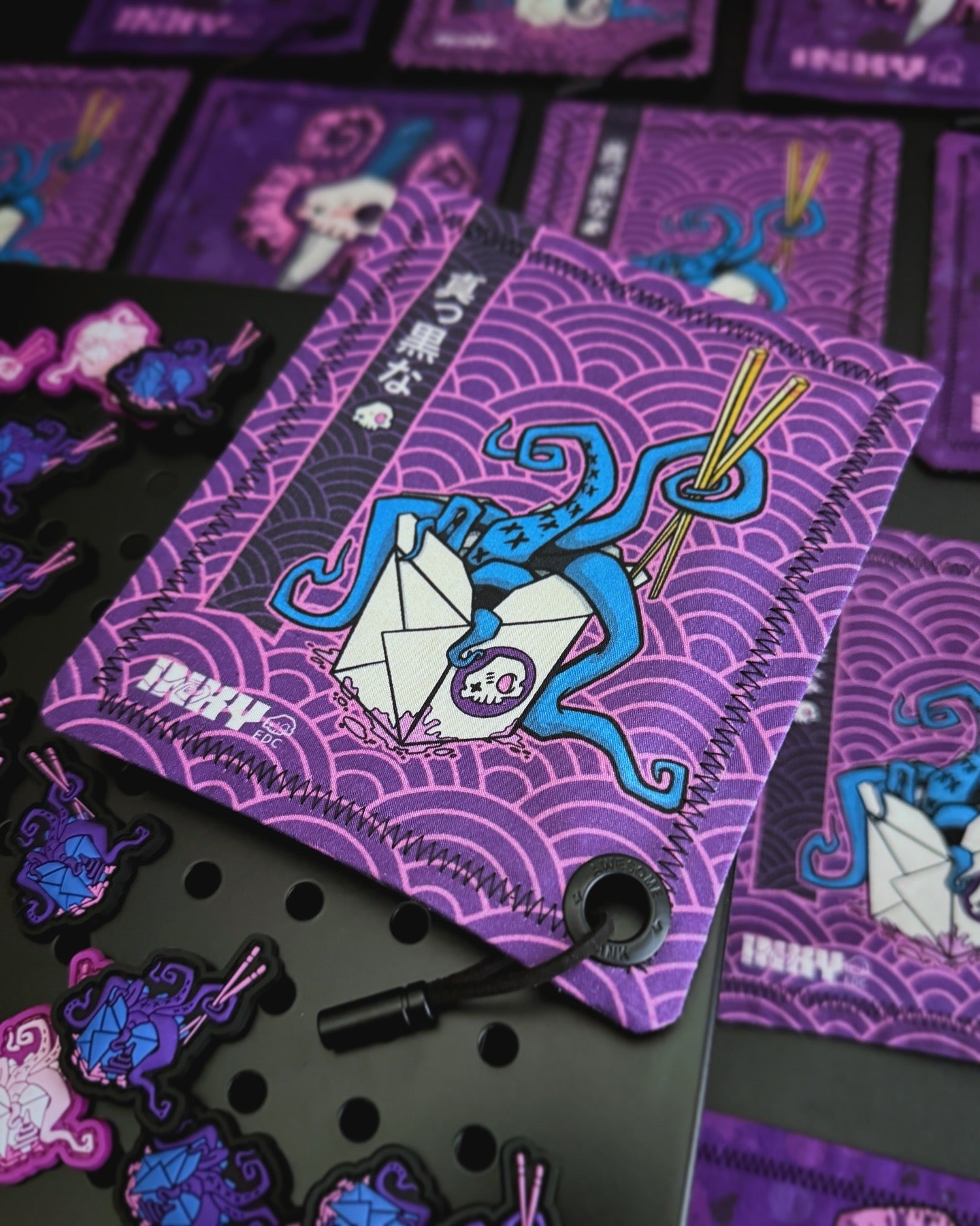 INKY TAKEOUT HANDKERCHIEF + PATCH