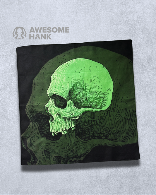 ACID SKULL HANKDANA (22" x 22")