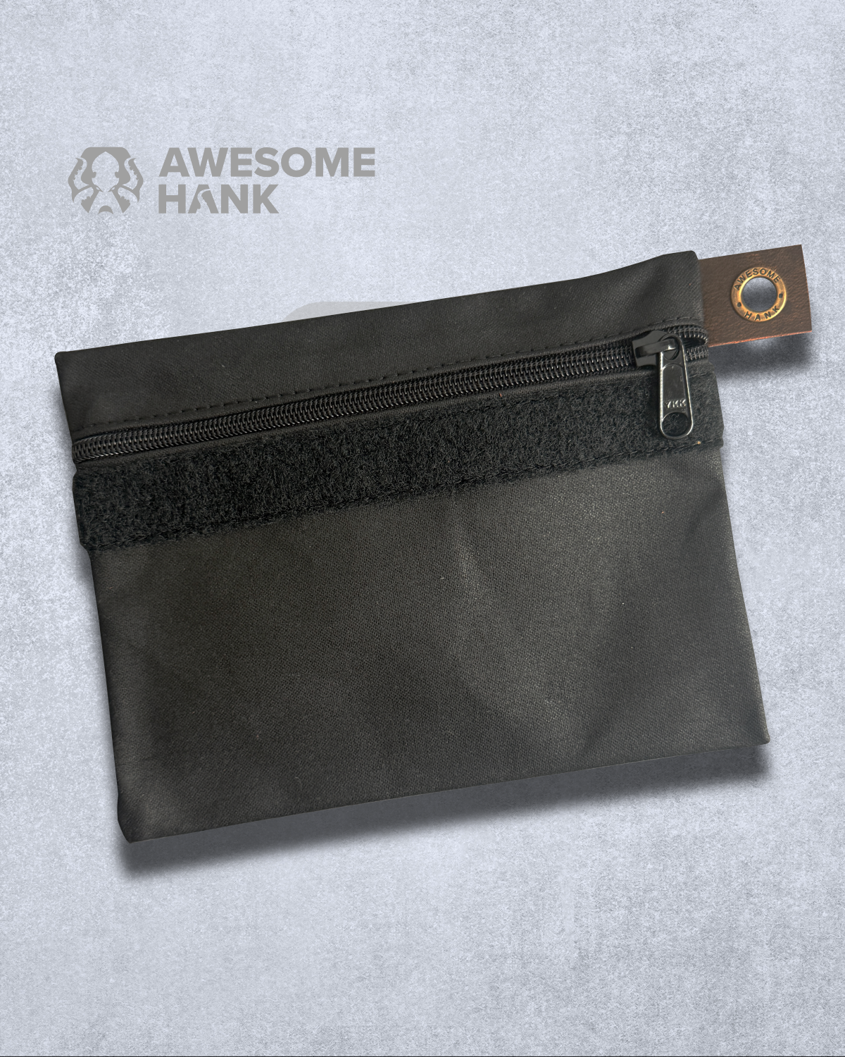 ALPINE WAXED CANVAS FLAT-LAY POUCH - MEDIUM (MULTIPLE COLORS)