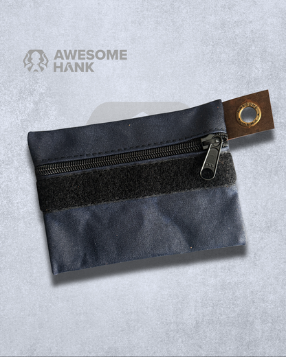 ALPINE WAXED CANVAS FLAT-LAY POUCH - SMALL (MULTIPLE COLORS)