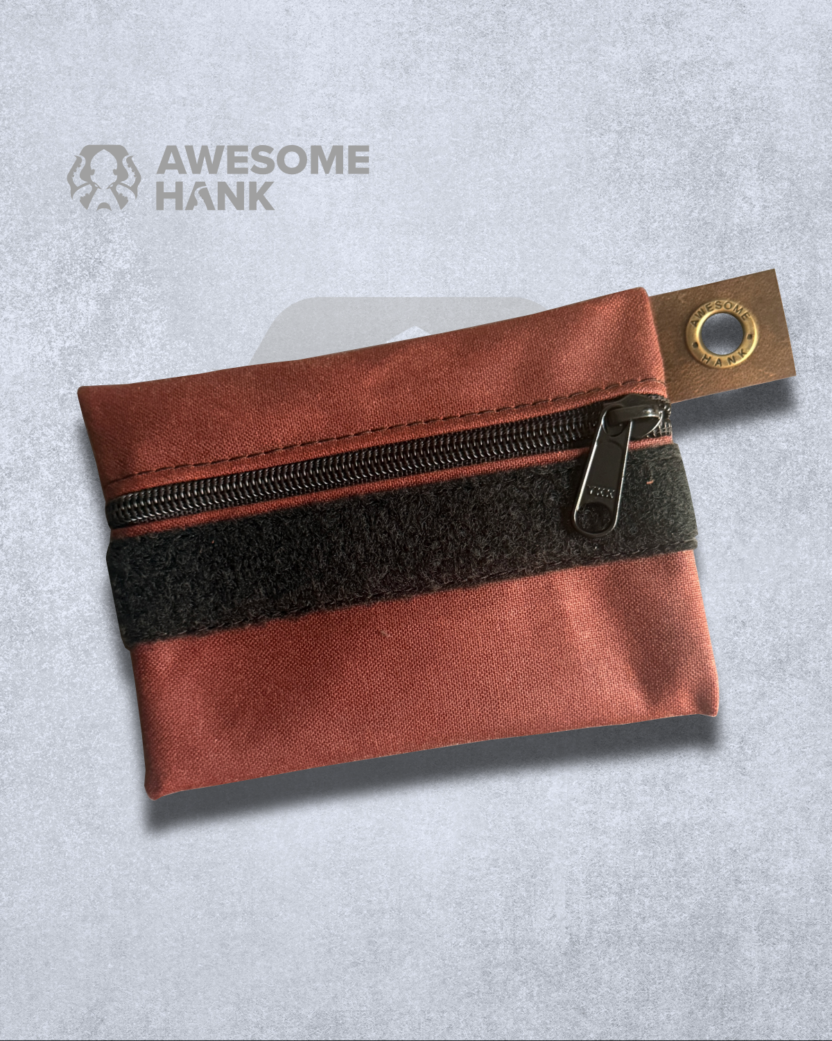 ALPINE WAXED CANVAS FLAT-LAY POUCH - SMALL (MULTIPLE COLORS)