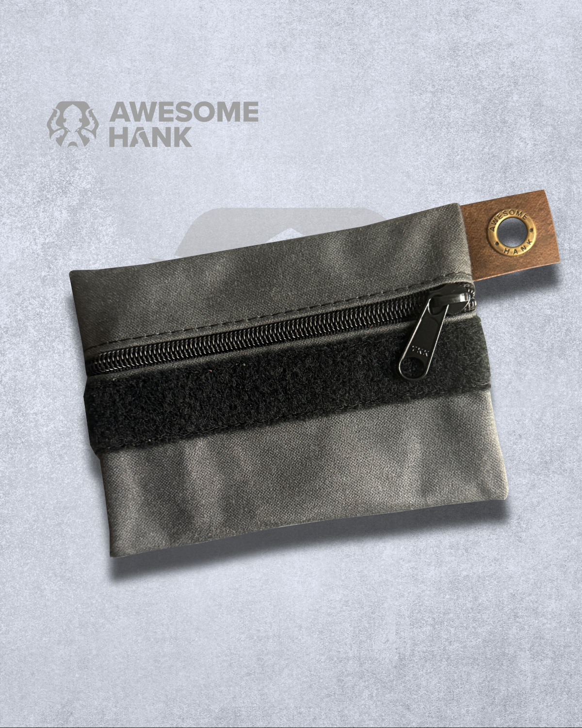 ALPINE WAXED CANVAS FLAT-LAY POUCH - SMALL (MULTIPLE COLORS)