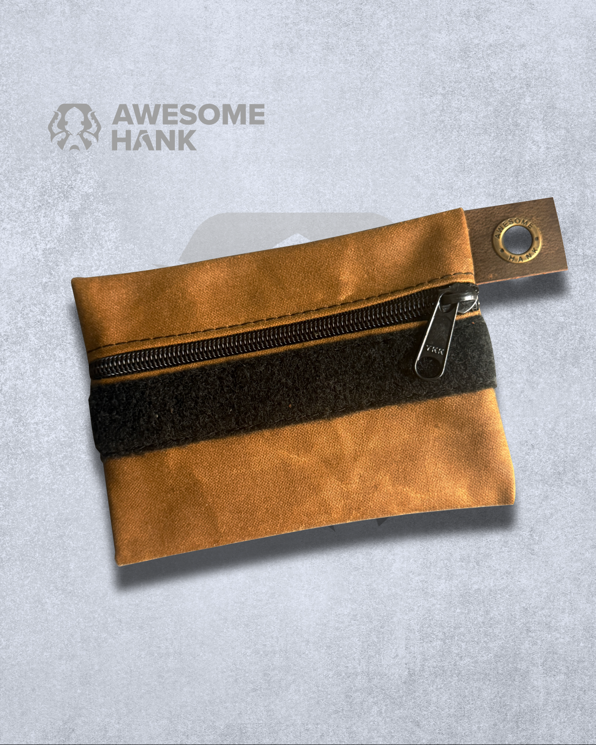 ALPINE WAXED CANVAS FLAT-LAY POUCH - SMALL (MULTIPLE COLORS)