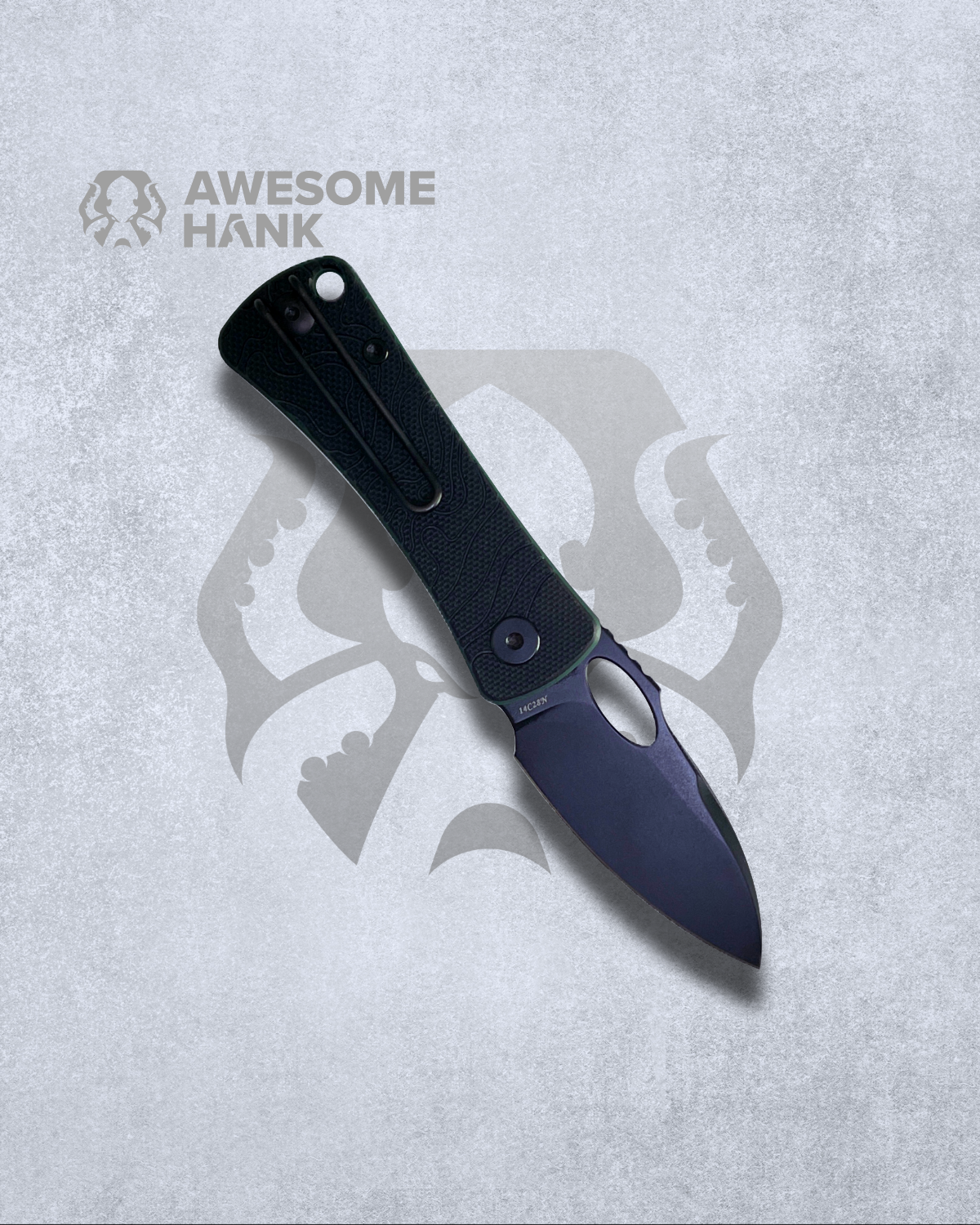 AWESOME HANK ANDROMEDA MASTER OF THE SEA 14C28N (2.04" BLACK STONEWASH)