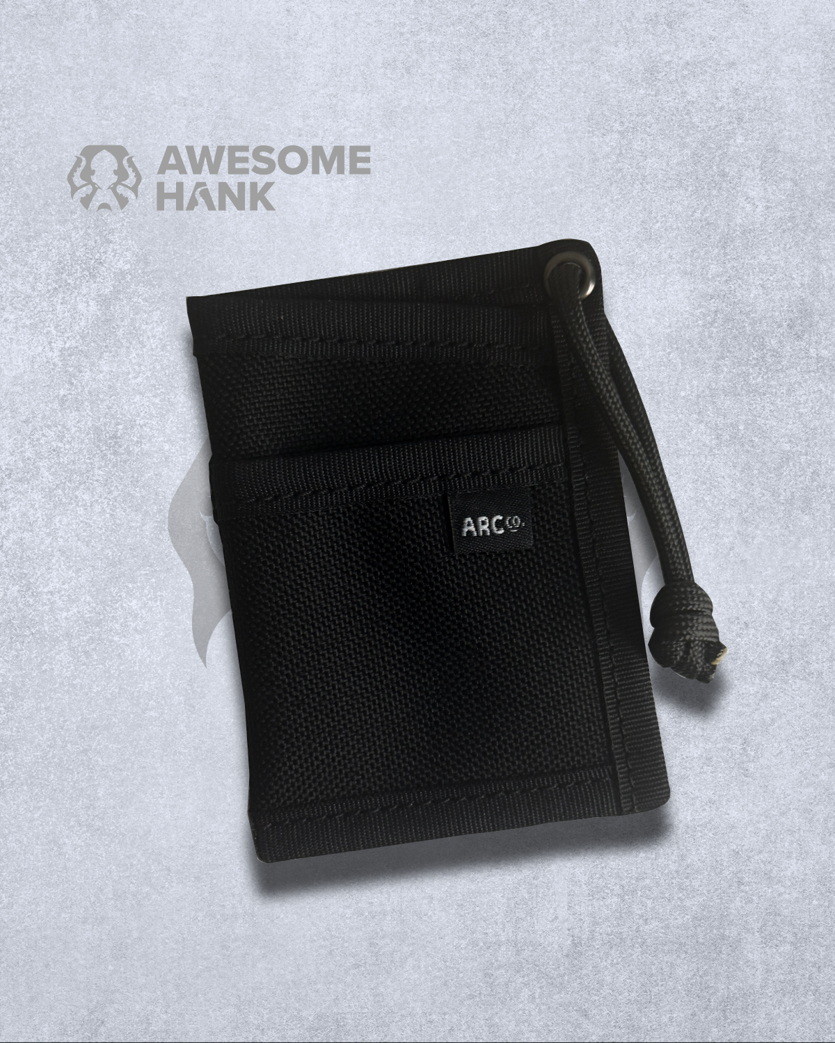 ARC COMPANY THE COMPASS WALLET (BLACK)