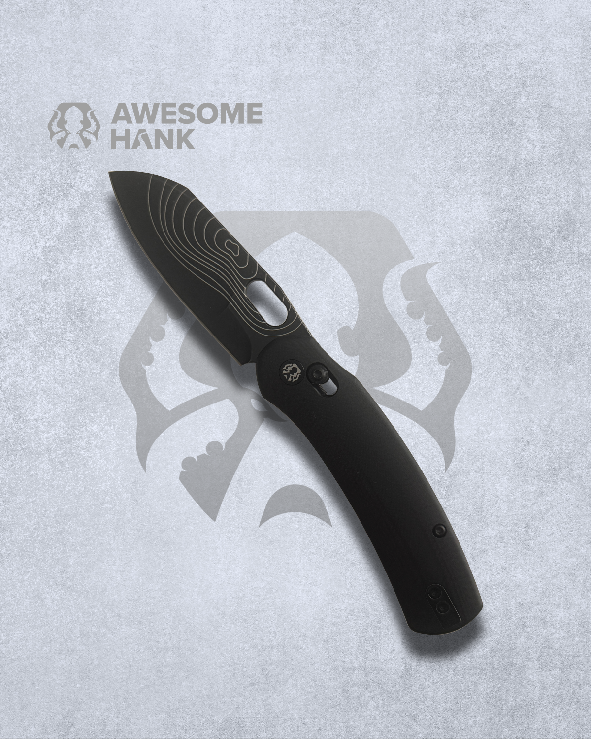 TRIVISA LAMB TOPO WAVE VARIANT EXCLUSIVE BLACK G10 N690 (3 TRIVISA LAMB TOPO WAVE VARIANT EXCLUSIVE BLACK G10 N690 (3