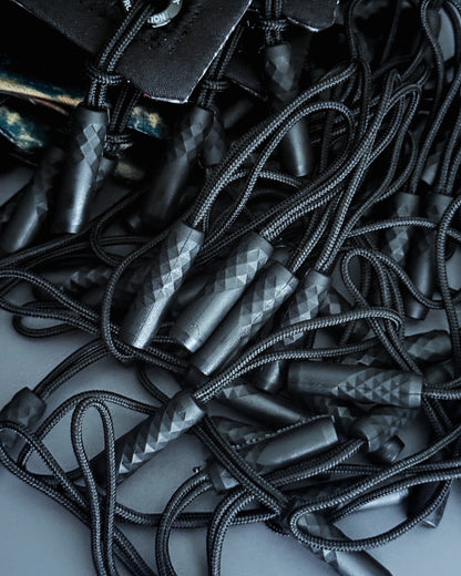 DIAMOND ZIPPER NUNCHUCK 4-PACK (COAL)