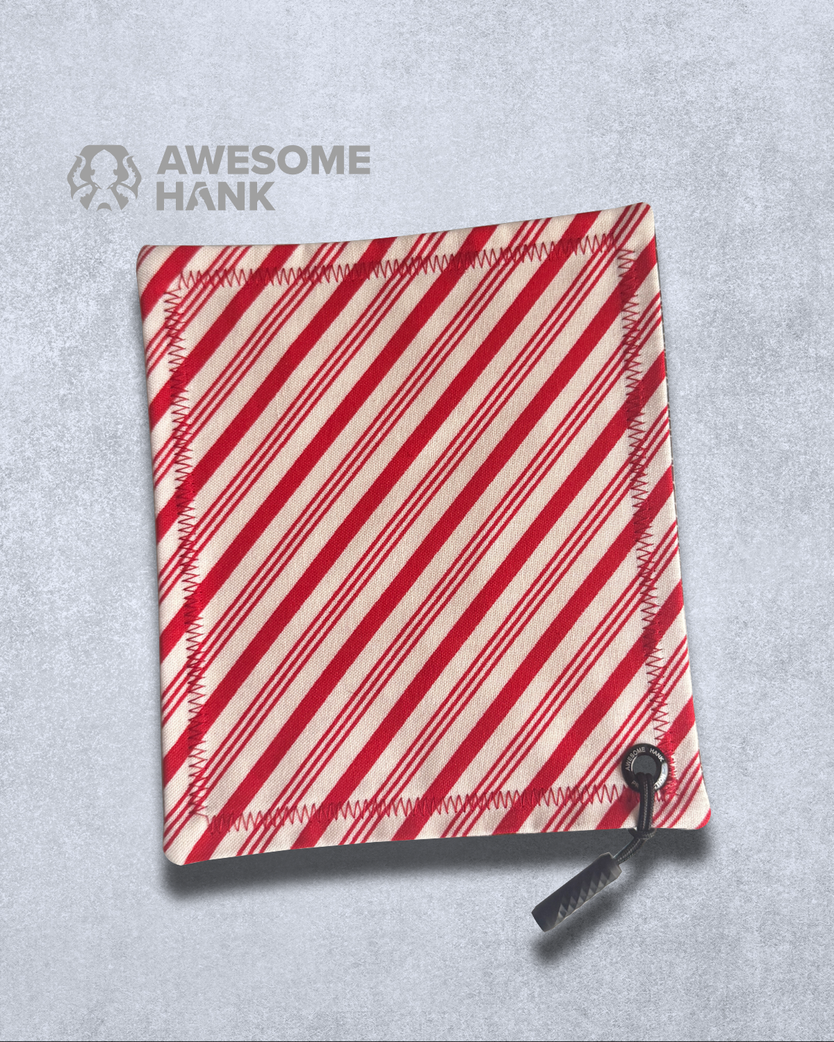 CANDY CANE HANDKERCHIEF