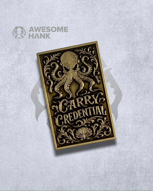CARRY CREDENTIAL TOKEN (BRASS FINISH)