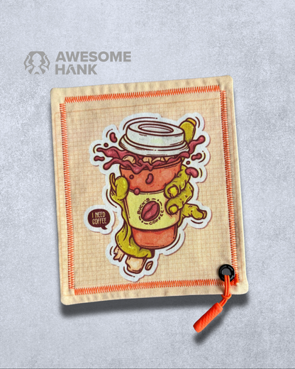 COFFEE TIME HANDKERCHIEF (MINI) - EDC HANK