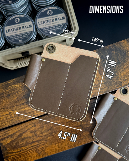 KRAKEN LEATHER CADDY (CACTUS)