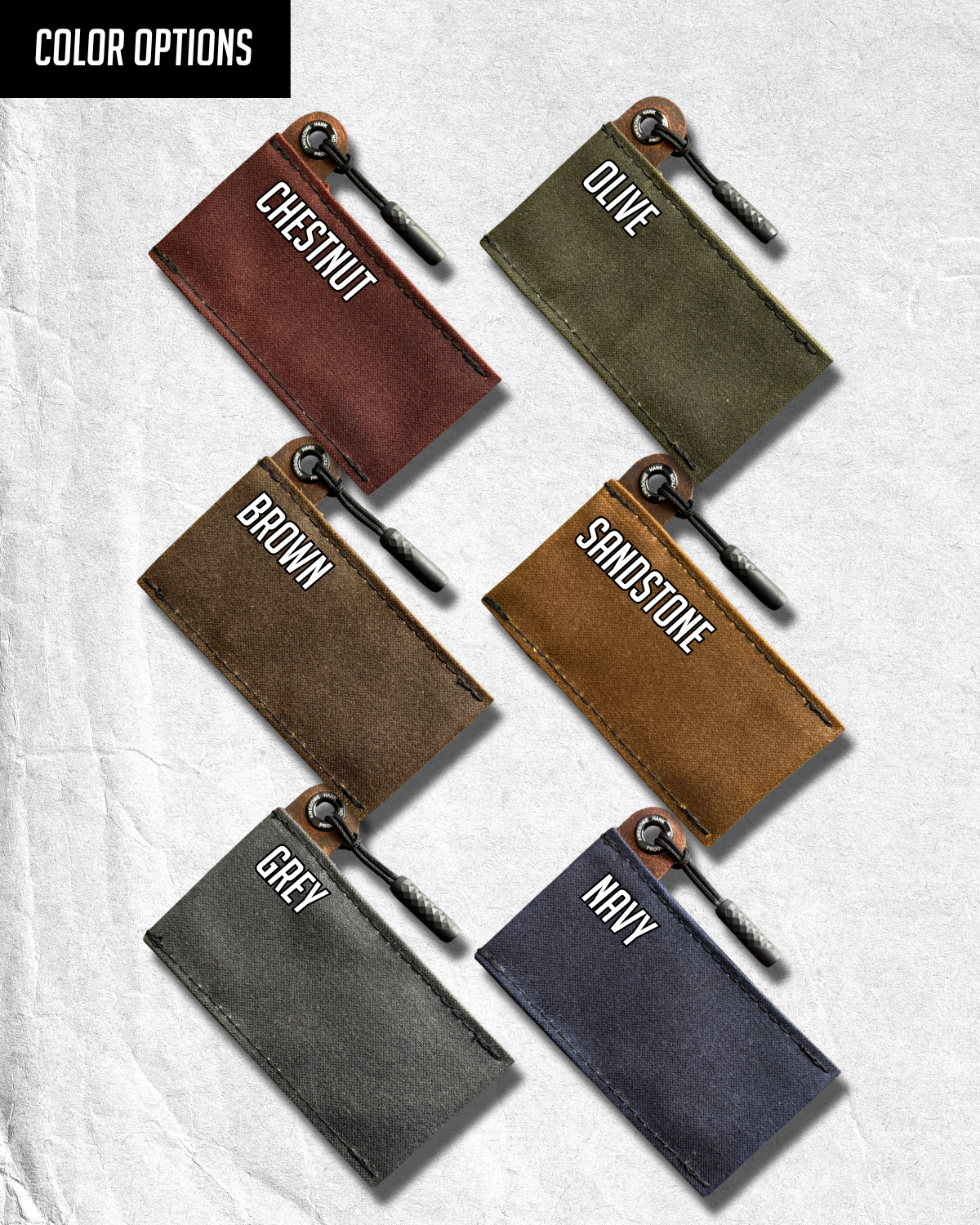 THE CUB WAXED CANVAS KNIFE JACKET- (MULTIPLE COLORS)