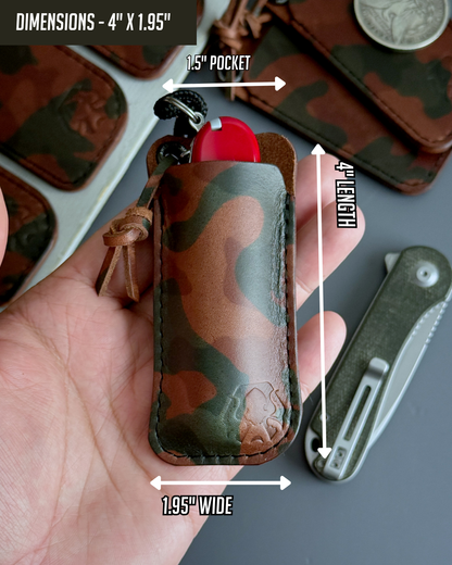 THE HORSESHOE KNIFE JACKET - LA BRETAGNA LEATHER (LIMITED EDITION BADLANDS CAMO)