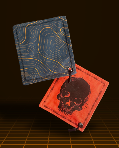 SLATE TOPO HANDKERCHIEF (MINI)