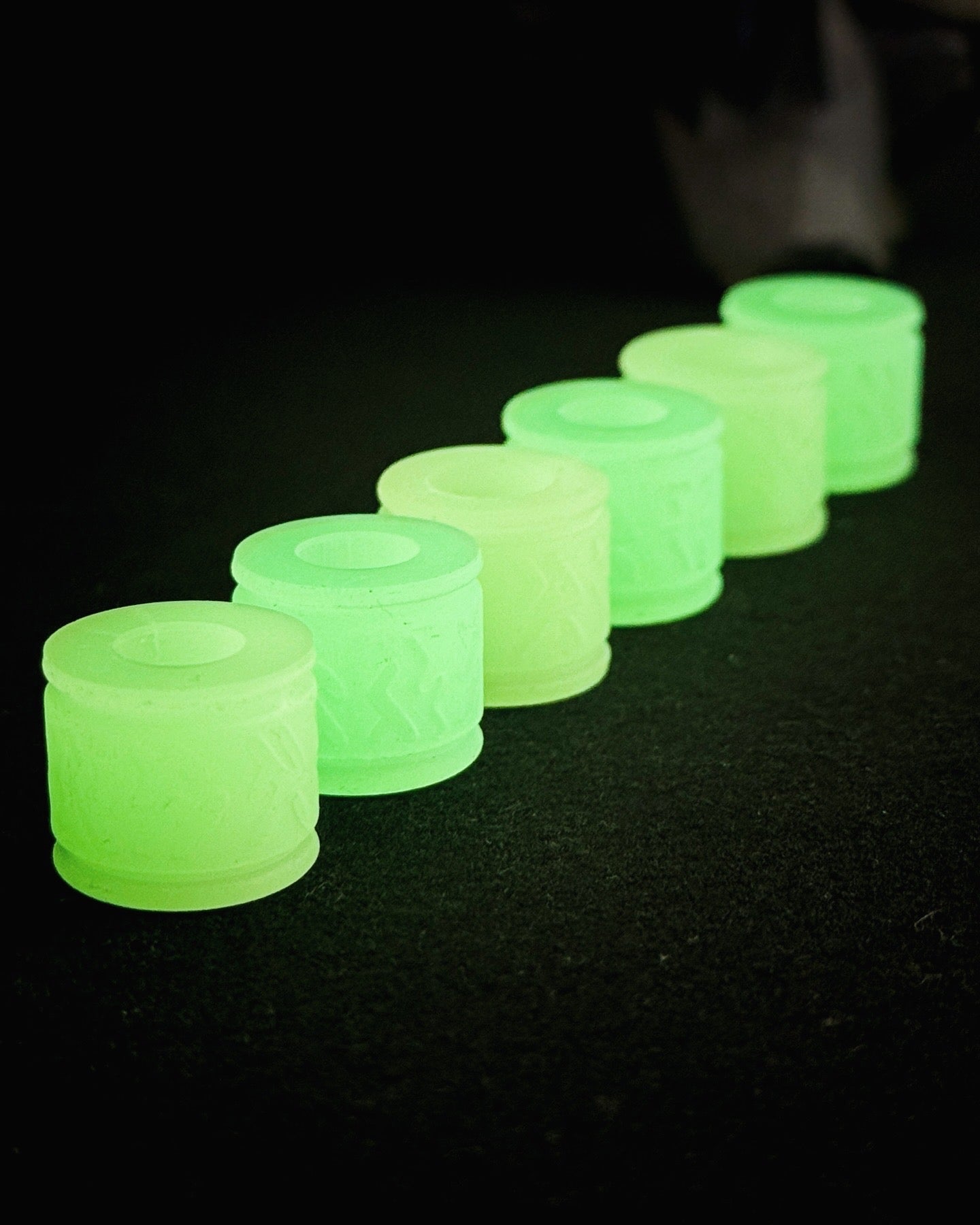 THE MARTIAN HANDKERCHIEF + GITD BEAD